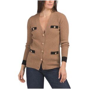 ELIE TAHARI Cashmere Draya Cardigan